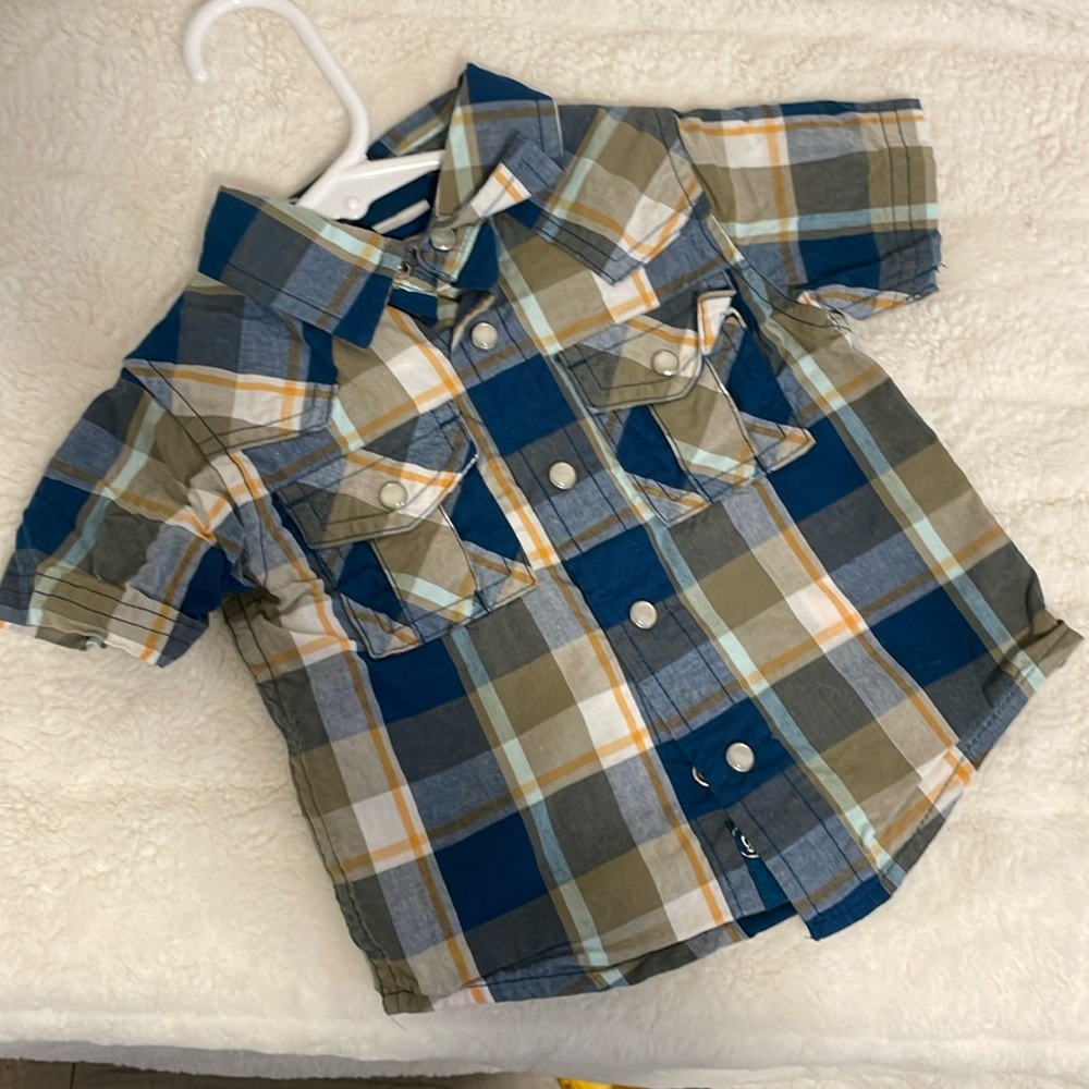 Baby boy button up shirt